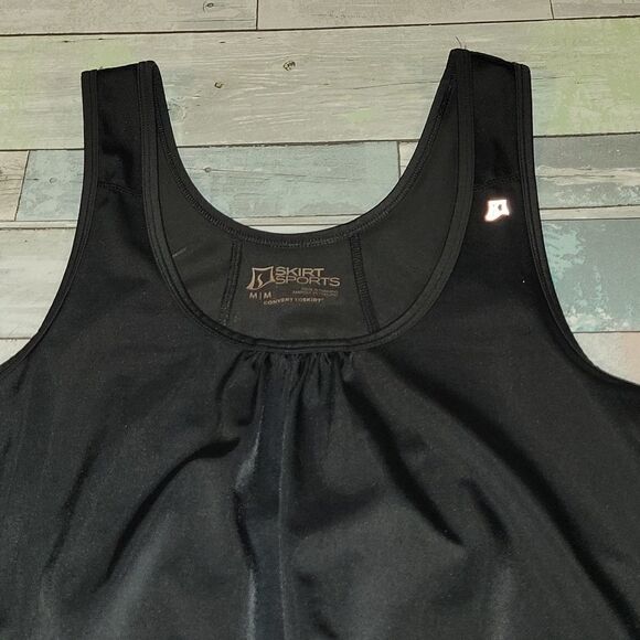 SKIRT SPORTS Black Medium Tank Top Convert to Skirt - Picture 2 of 5